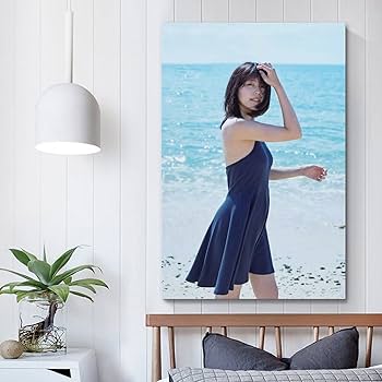 Amazon.co.jp: 有村架純セクシーな女神のポスター キャンバス 壁